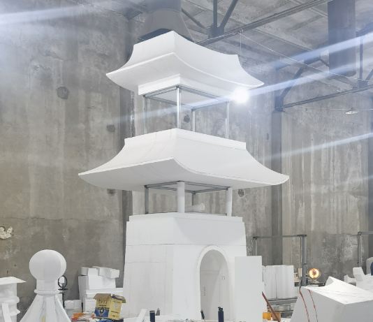 泡沫雕塑