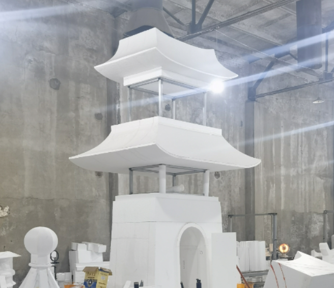 泡沫雕塑：城市美学的轻质表达